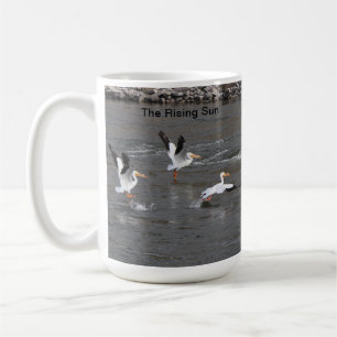 Tasse der aufsteigenden Sonne