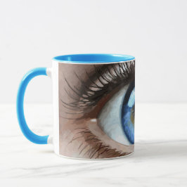 Tasse der Augen