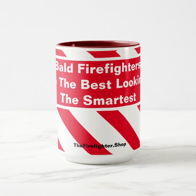 Tasse der Bald-Feuerwehrmänner (Zentrum)