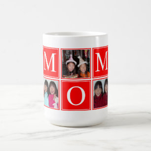 Tasse der benutzerdefinierten Collage-MAMA für 5 F