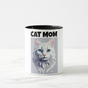 Tasse der benutzerdefinierten Katze-Mama - Muttert