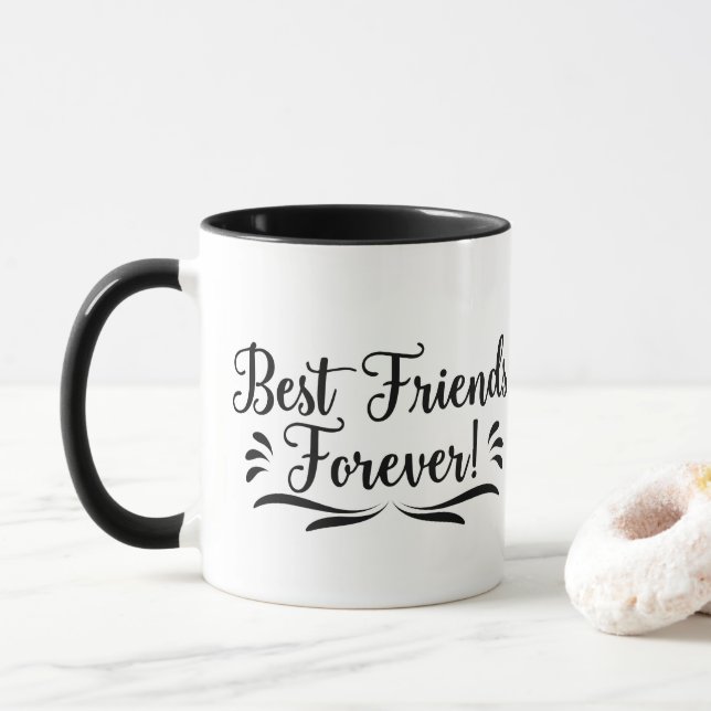 Tasse der besten Freunde (Mit Donut)