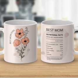 Tasse der besten Mama ernährungsphysiologische Fak