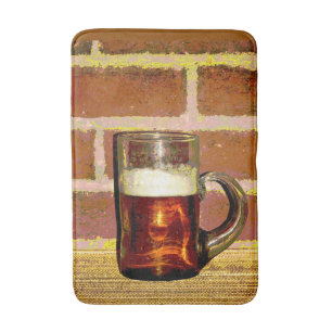Tasse der Bierbadermatten Badematte