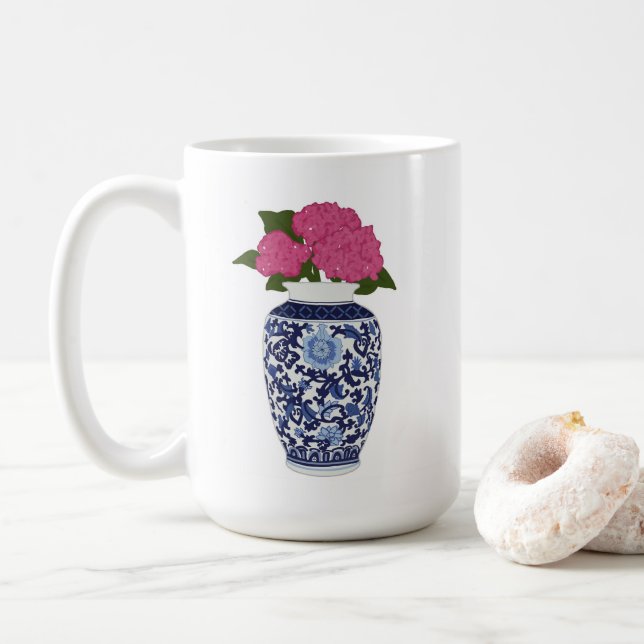 Tasse der Blume (Mit Donut)