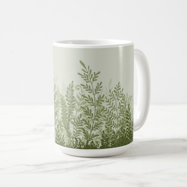 Tasse der botanischen Pflanze (VorderseiteRechts)
