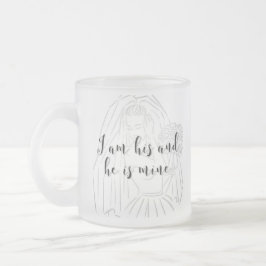 Tasse der Braut - ich bin er und er ist ich - Brau