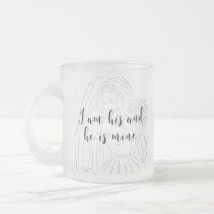Tasse der Braut - ich bin er und er ist ich - Brau