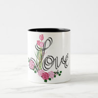 Tasse der doppelten Liebe Valentins