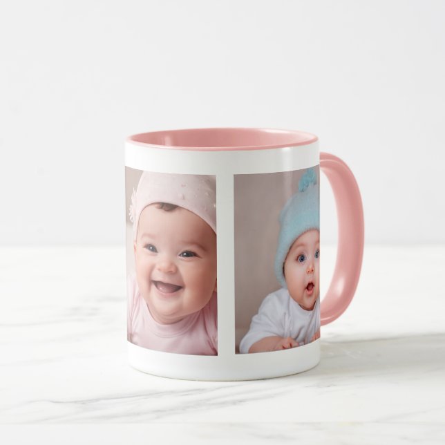 Tasse der drei FotoCollage-Keramik individuell anp (VorderseiteRechts)