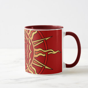 Tasse der ersten Nationen Art Coffee Cup Native Li