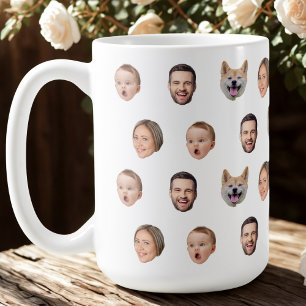 Tasse der Familie, Foto für die individuelle Gesta