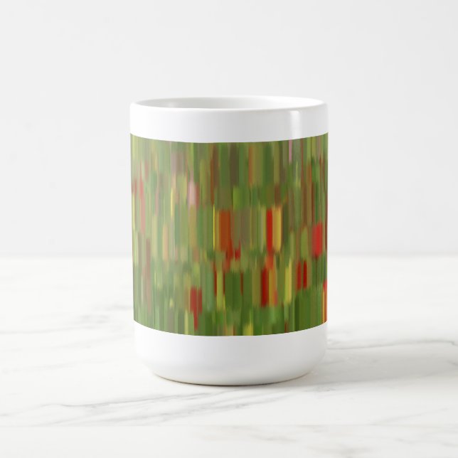 Tasse der farbenfrohen Malerei (Mittel)