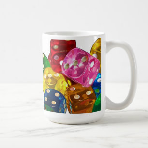 Tasse der Farbwürfel