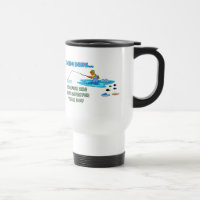 Tasse der Fischerei Spaß Fisch ist klüger