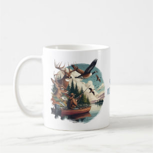 Tasse der Fischerei und der Jagd