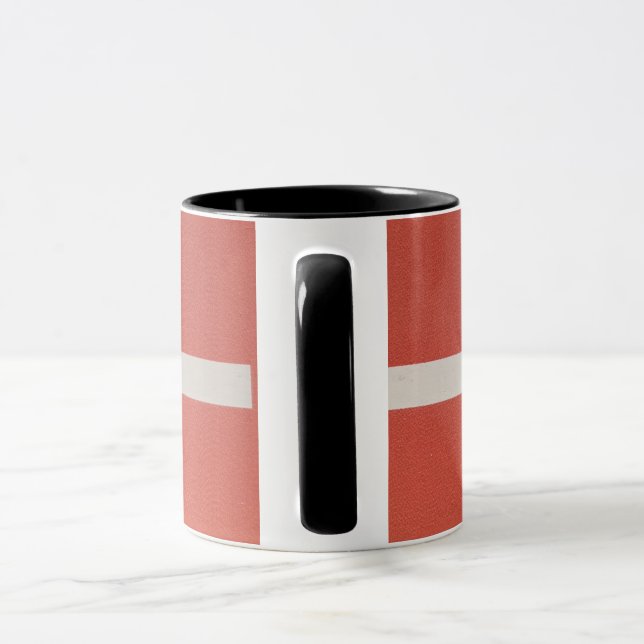 Tasse der flachen Bodenmitte (Griff)