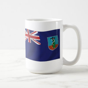 Tasse der Flagge Montserrat