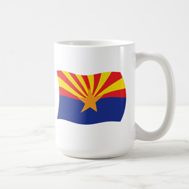 Tasse der Flagge von Arizona (Rechts)