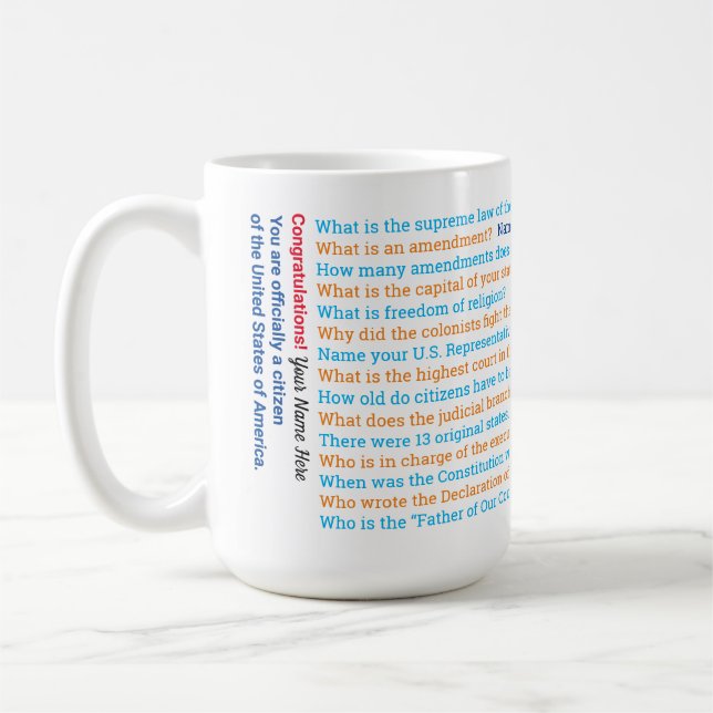 Tasse der Fragen zur Unionsbürgerschaft (Links)