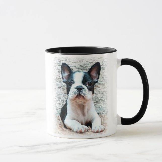 Tasse der französischen Bulldogge (Rechts)
