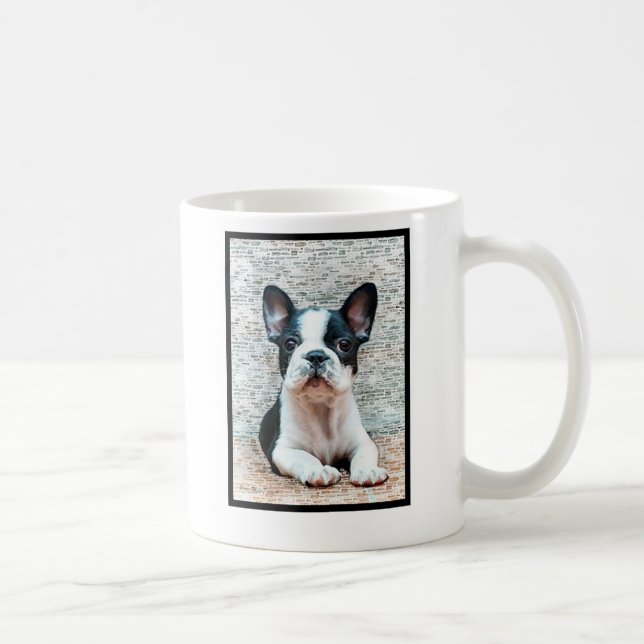 Tasse der französischen Bulldogge (Rechts)