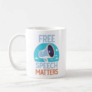 Tasse der freien Meinungsäußerung