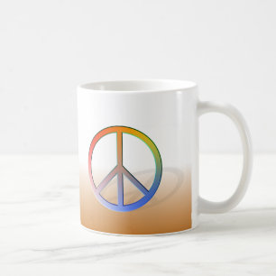 Tasse der Friedenssymbol