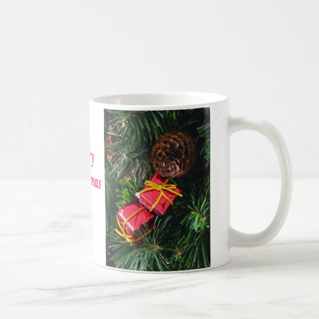 Tasse der frohen Weihnachten 11oz (Rechts)