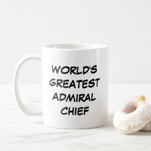 Tasse "Der größte Admiral der Welt"