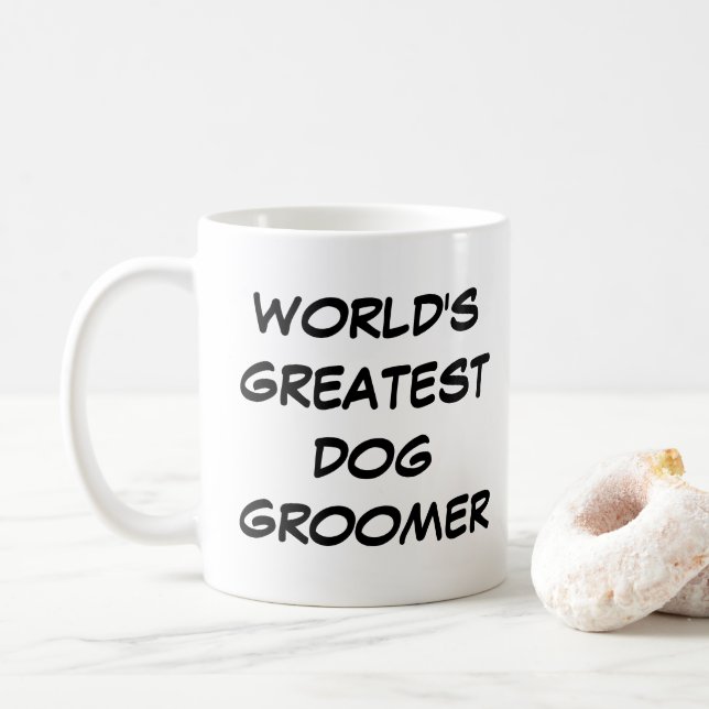 Tasse "Der größte Hund der Welt" (Mit Donut)