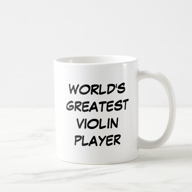 Tasse "Der größte Violinspieler der Welt" (Rechts)