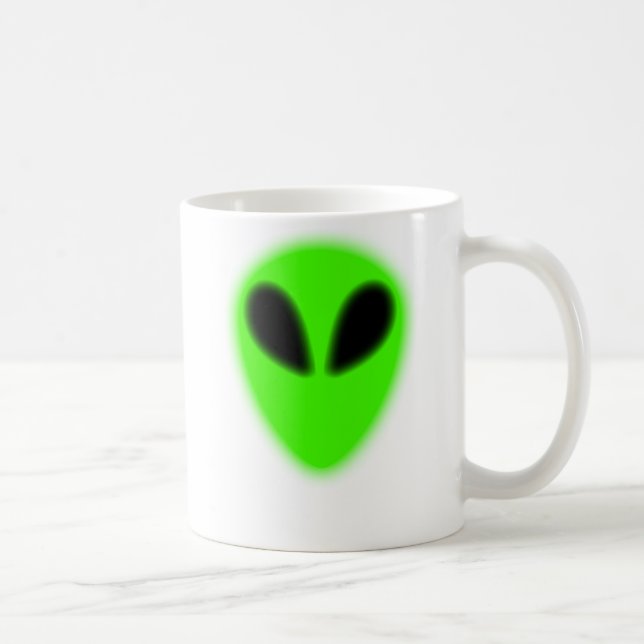Tasse der grünen Alien (Rechts)