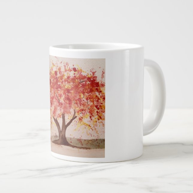 Tasse der Herbstbaume (Vorderseite Rechts)
