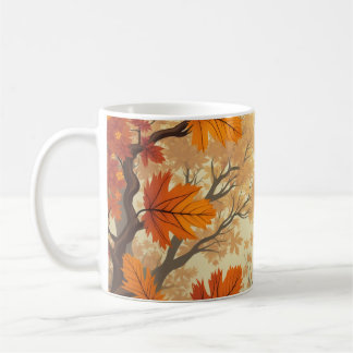 Tasse der Herbststimmung