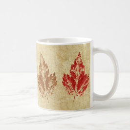 Tasse der Herbstverläufe