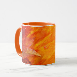 Tasse der Herbstverläufe