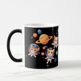 Tasse der Himmelskatzen - Astronaut unter