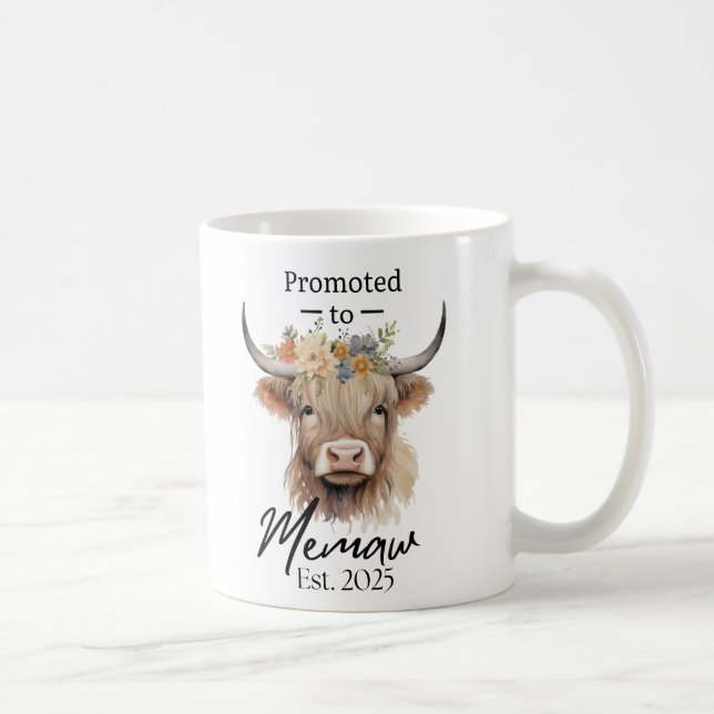 Tasse der Hochlandkuh - Kraft und Schönheit, geför (Rechts)