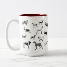 Tasse der Hunde