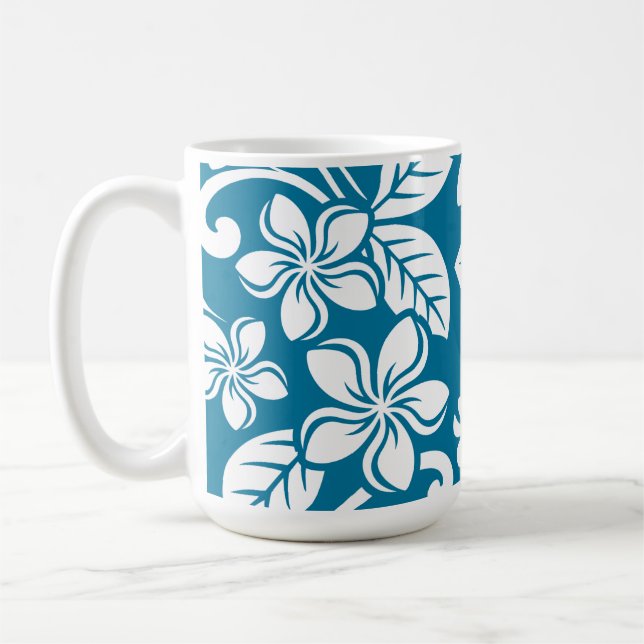 TASSE DER INSELPLUMERIE (KARIBISCHE BLAUE) (Links)