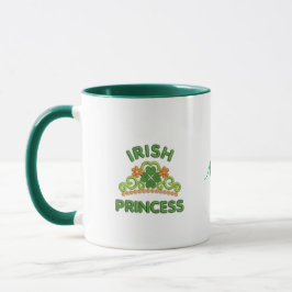 Tasse der irischen Prinzessin personalisierter Nam