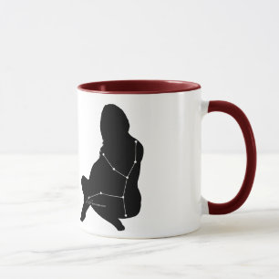 Tasse der Jungfrau-Konstellations-/Tierkreis