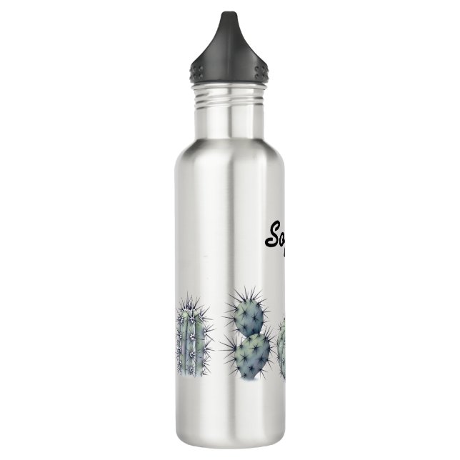 Tasse der Kaktus-Wasserflasche Edelstahlflasche (Links)