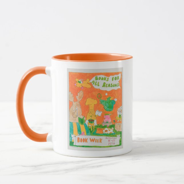 Tasse der Kinderbuchwoche 1974 (Links)