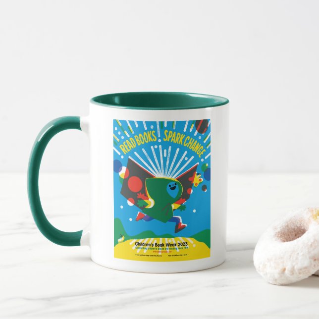 Tasse der Kinderbuchwoche 2023 (Mit Donut)