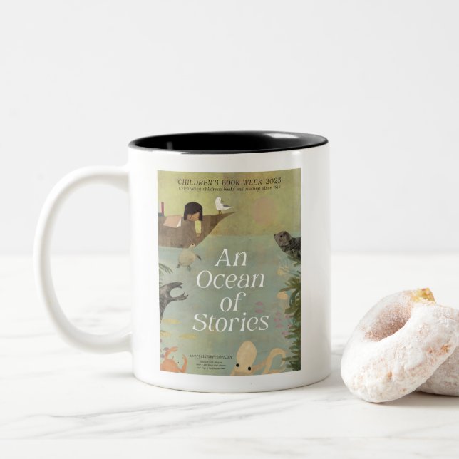 Tasse der Kinderbuchwoche 2025 (Mit Donut)
