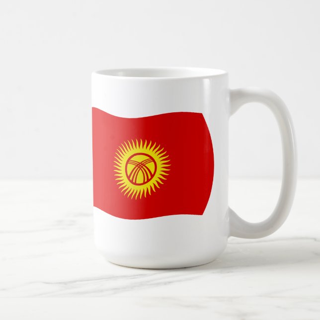 Tasse der Kirgisischen Republik (Rechts)