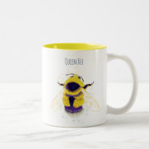 Tasse der Königin-Biene