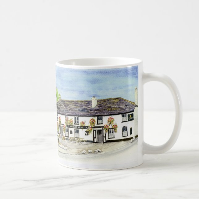 Tasse "der kornischen Arm-(Hayle)" (Rechts)